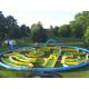 Popular Crazy Inflatable Sports Games , Inflatable Golf Race Field For Event