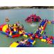 Custom Giant Inflatable Floating Water Park Blow Up Aqua Park