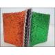 Synthetic Leather Multicolor PU Glitter Fabric For Wallpaper Shoes And Bags