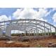 Heavy Duty Designed Anti Cyclone arch roof Steel Structure Workshop and warehouse