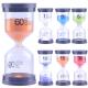 Safety Colorful 1 3 5 Minute Hourglass Sand Timer For Kids Game