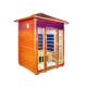 Carbon Panel Infrared Outdoor Sauna Room for 3 Person