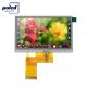 Polcd RGB 24 Bit 4.3 Inch Tft Display 300 Nits Tft Capacitive Touchscreen
