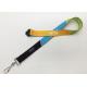 Fashionable Screen Printed Lanyards / Event Staff Lanyards With Customized Logo