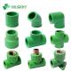 Green PPR Fitting for Hot Water Supply 20mm to 160mm Resistant to High Temperatures