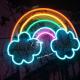 Custom Neon Sign Wall mounted faux Neon logo Lamp for Party 100-240V Input Voltage