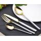 Newto whitle color dinnerware/ flatware/colorful cutlery set/whitecutlery