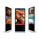 Indoor Advertising player Free Standing LCD Display 55 Inch Built-In Media Player