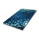 Blue Coated Water Ripple Stainless Steel Sheet 2438mm 3048mm 201 304 PVD