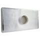extruded aluminum PU Insulation HEPA Filter Boxes 250mm inlet duct