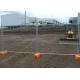 Waterproof Building Site Security Fencing 2.4x2.1 Meter Eco Friendly