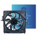 Plastic Cooling Fan Assembly For E70 E71 F15 F16 ISO TS15949 Certification 17428618242 17427647753