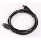 Audio Link Cable HDMI A Type Customized Length / Color , Flat HDMI Cable