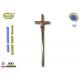 52cm*16cm zamak Cross And Crucifix With Fashion Style D043 antique bronze color zinc alloy decoration