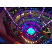 2R2G2B 90W/Sqm Curved Flexible Led Display 7200CD/sqm For Cylindrical Column