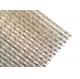 Antique Plated finished Flat Architectural Wire Mesh For Cabinet Decoration