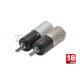 9V 406rpm Planetary Micro DC Gear Motor For Label Stripping Machine , ISO Listed
