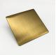 JIS PVD Gold Plated Brushed Stainless Steel Sheet 2mm 304 Hairline Stainless Steel Plate