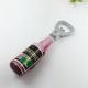 Shinny Gifts Beer Bottle Shape Liquid Bottle Opener with Magnet Promo Gifts