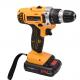 3/8 Cordless Power Drill Tools 21V Variable Speed Electric Impact Drill 1300MAH