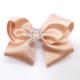 Fashion Champagne 6Children Hair Bows With Clips Set For Birthday Gifts