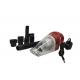 Recordless Portable Car Vacuum Cleaner 12v Dc Red And White Color
