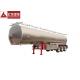 42000l Fuel Tank Trailer Easy To Clean , Fuel Storage Trailer With 24v Lighting System