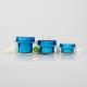 PP Plastic Sealing Blue Cosmetic Cream Containers Packaging 20g