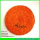 LUDA bamboo placemats wholesale natural wheat straw cup and table mats