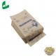 Brown Popcorn Packaging Bag Made Of Greaseproof Paper Without  Diacetyl Or PFOA
