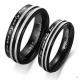 Tagor Jewelry Super Fashion 316L Stainless Steel couple Ring TYGR120