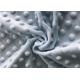 Baby Cuddle Bubble Minky Dot Plush Blanket Fabric Polyester Embossed