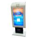 Anti Glare Glass Digital Touch Screen Signage outdoor 65 Inch With Post Free Ads