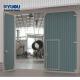 Thermal Insulated Industrial Swing Doors PU Sandwich Panel 14m Width 10m Height