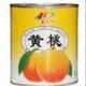 Instant Fruit Canned Yellow Peach In Light Syrup 425g 820g