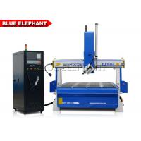 Commercial Cnc Router With Rotary Axis , Germany Eisele Reducer Wood Cutting Cnc Machine