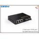 10 / 100Mbps multiport fiber to ethernet switch 2 Fiber ports + 3 RJ45 Ports