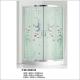 Colorful Tempered Glass Bathroom Shower Enclosures , Sliding Door Shower Cubicles