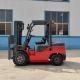 CPCD35 Diesel Lift Truck 4.5m Mast 3.5 Ton Diesel Forklift With Solid Tires