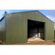 Painted Industrial Steel Structure Workshop with Sliding Door and Customizable Design