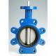 8 inch DN200 PN16 Ductile Iron Body Disc SS410 Stem Rubber Seat Bore Head Wafer Lug Lt Type Butterfly Valve