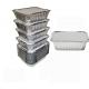 8011 Disposable Aluminium Foil Trays , Disposable Microwavable Foil Containers