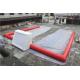 Red Air Sealed Big Inflatable Football Field , Inflatable Soccer Court