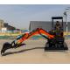 Energy Efficient  2500kg Mini Hydraulic Excavator Small Earth Moving Machinery