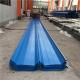 760mm prepainted hot-dip zinc blue corrugated steel roof sheet for warehouse