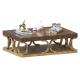 Solid Wood Oak Sturdiness European Style Coffee Table 1000*750*450mm