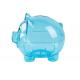EN14350-2 Mini Cartoon Transparent Piggy Bank Eco Friendly