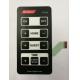 Flatten Tactile Membrane Switch Panel With Silk Screen Print / Nine Keys