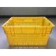 Durable Plastic Food Crates ,  Stacking Nesting Fruit Vegetable PP Mesh Crates DC Warehouse