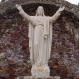 BLVE Marble Christ Jesus Statue White Stone Carvings Jesus Sculpture Life Size Catholic Religious Large Outdoor Church